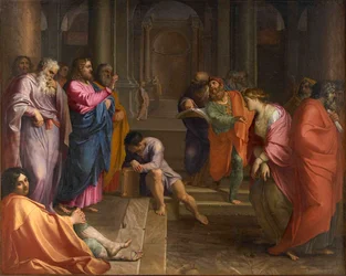 Jesucristo y la mujer sorprendida en adulterio